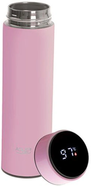 Термос Adler AD 4506p (pink, 473мл, дисплей, индикатор предосторожности, фильтр) Термос Adler AD 4506p (pink, 473мл, дисплей, индикатор предосторожности, фильтр) купить по самой низкой цене