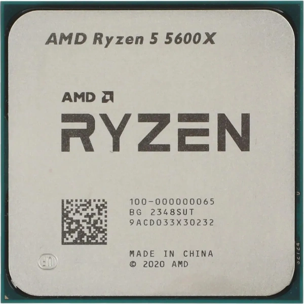 CPU AMD Ryzen 5 5600X TRAY (100-000000065) S-AM4, 3.7Ghz (4.6Ghz max), 3Mb+32Mb, 6Core, TDP 65Вт купить по самой низкой цене