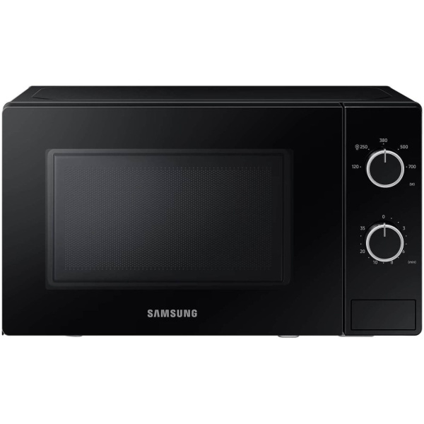 Микроволновая печь Samsung  MS20A3010AL/OL  (био-керам.эмаль, 20л, 700вт) чёрная купить по самой низкой цене