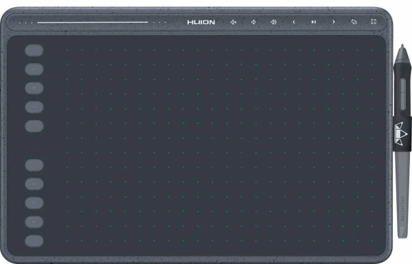 Планшет графич. HUION Inspiroy HS611 (8192 ур. нажатия, 5080lpi, раб. обл. 258x258мм, ручка, USB-C) купить по самой низкой цене