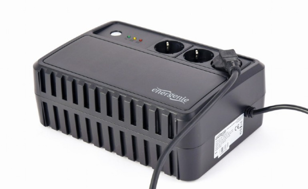 Блок UPS 1000VA/600W GEMBIRD EG-UPS-3SDT1000-01 (AVR,  выход.роз. 3*Schuko output) купить по самой низкой цене