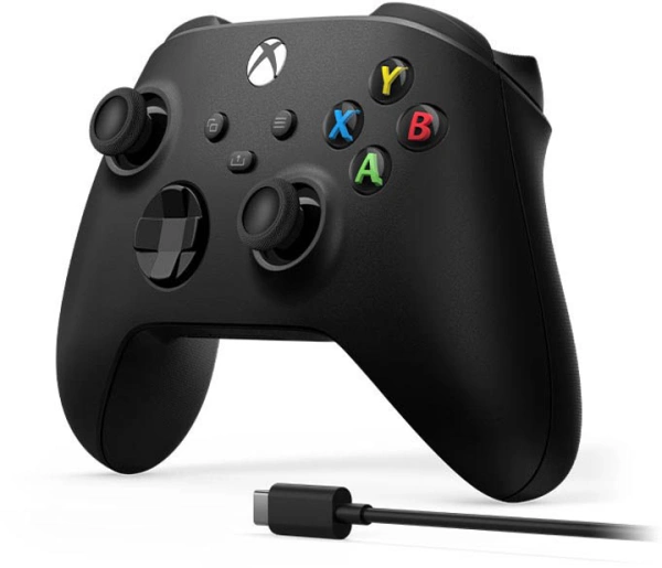 Джойстик (GamePad) Microsoft Xbox Series Carbon Black + USB-C Cable (1V8-00002) 889842657517 купить по самой низкой цене
