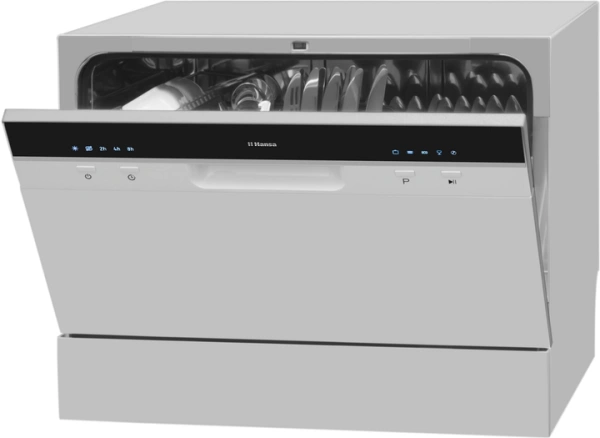 Посудомоечная машина настольная Hansa (ZWM556SH)  5 пр., 6 комп. серая Посудомоечная машина настольная Hansa (ZWM556SH)  5 пр., 6 комп. серая купить по самой низкой цене