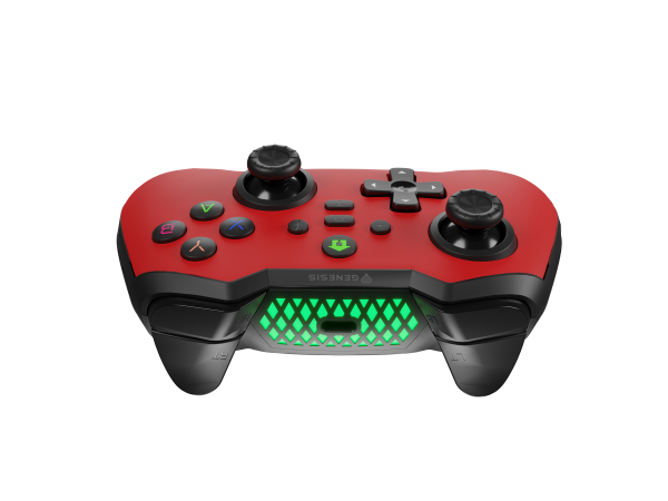Джойстик (Gamepad) Genesis MANGAN 400 (NJG-2102) WIRELESS (FOR PC/SWITCH/MOBILE) RED купить по самой низкой цене