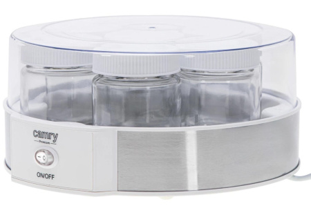 Йогуртница Camry CR 4519 (20Вт, 7x200мл стекл.банок) купить по самой низкой цене