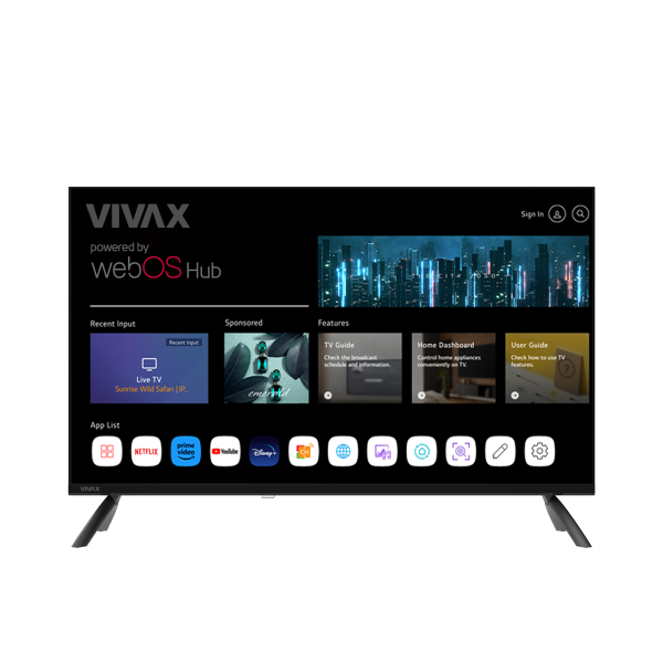 32' Телевизор LCD VIVAX IMAGO TV-32LE110WO (SmTV, WiFi/BT, HDMI/USB/LAN, HD, DVB-T2/C/S2, webOS)  0001382080 купить по самой низкой цене