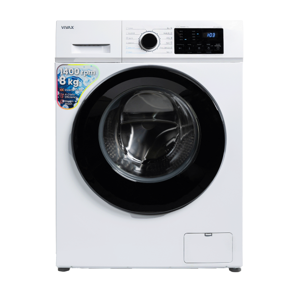 Стиральная машина VIVAX WFL-140812CI ( NVERTOR 8кг,1400об/м, 14прог. загрузка фронт.)  white    1325894 купить по самой низкой цене