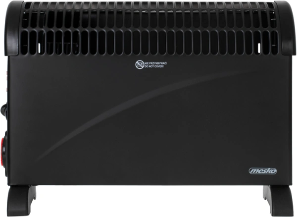 Обогреватель конвекторный Mesko MS 7741b BLACK (750/1250/2000W, термостат, вентилятор, реж. TURBO, таймер) купить по самой низкой цене
