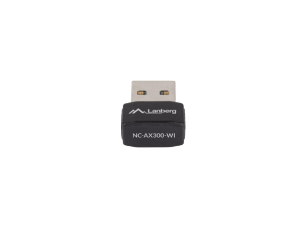 Адаптер WiFi LANBERG AX300 (NC-AX300-WI) USB2.0, IEE 802.11b/g/n/ax 2.4GHz, 300 Mbps купить по самой низкой цене