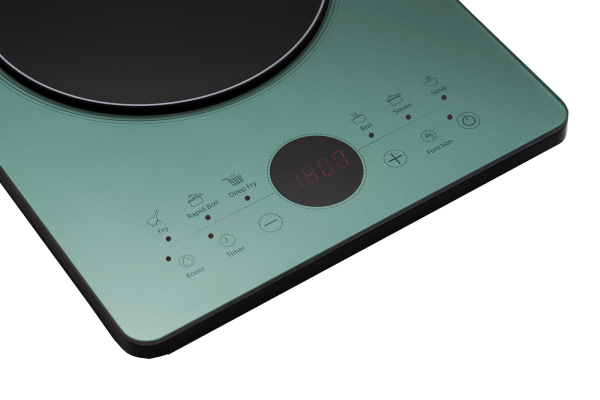 Панель варочная электрич. индукционная VIVAX HPI-2200TPG (1 конф, стеклокерамика, сенсорная) GREEN 0001388685 купить по самой низкой цене