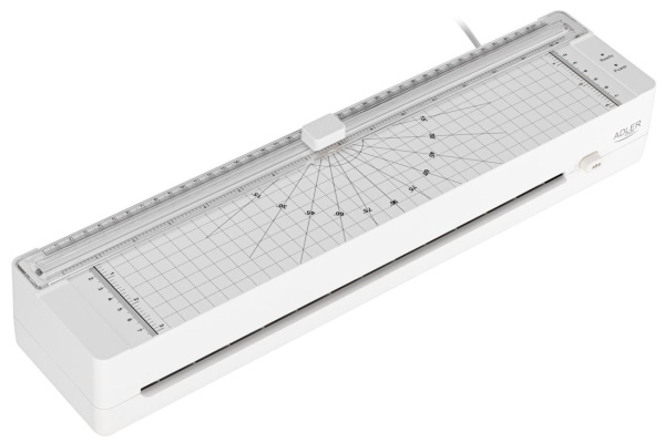 Ламинатор Adler (AD 1042w) White, A3, толщ. пакета 80-125мм, скорость 300мм/мин, для горячего лам-ия, 2 ролика купить по самой низкой цене