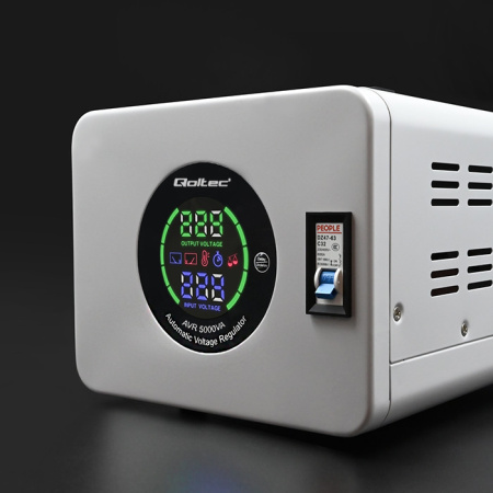 Стабилизатор напряжения Qoltec (50726) AVR 5000VA купить по самой низкой цене
