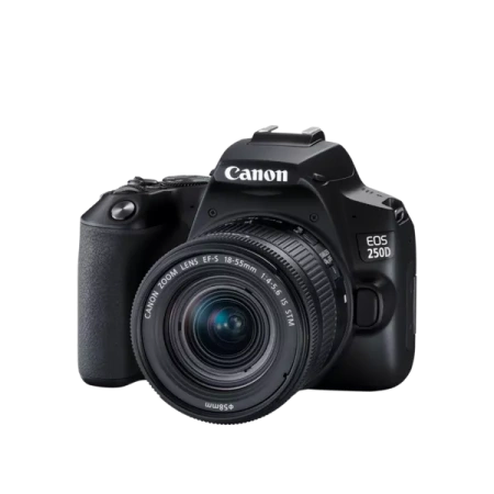 Фотокамера CANON EOS-250D 18-55 IS STM f/4.0-5.6 (3454C002AA) 24.1Mp, 3', OIS, WF, BT, HDMI, USB, NFC, BLACK купить по самой низкой цене