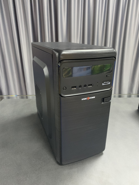 Корпус MidiTower ATX LogicPower LP-6106/C011 400W / 80mm купить по самой низкой цене