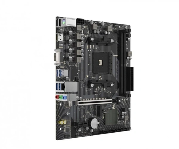 M/B S-AM4:Sapphire A520M-E (52119-04-40G) 2*DDR4, 1*PCIE x16+1*PCIE x1, HDMI/D-Sub, M2, GLan, Micro-ATX купить по самой низкой цене
