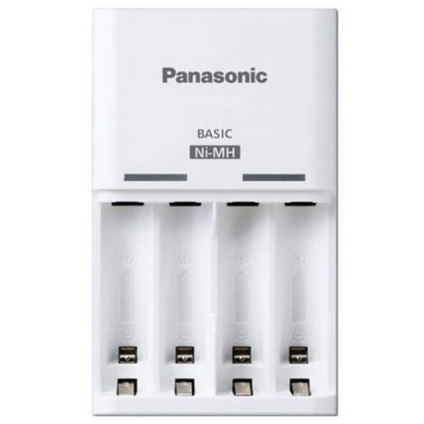 Зарядное устройство Panasonic Eneloop Basic (K-KJ51MCD40E) 4*AA/AAA Ni-MH + 4 акк. 2000mAh, white купить по самой низкой цене