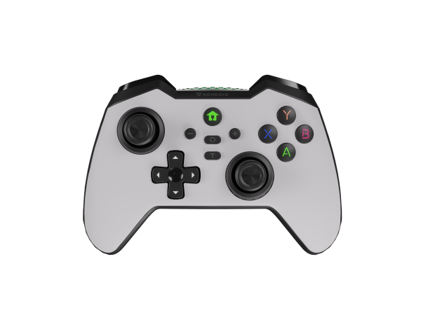 Джойстик (Gamepad) Genesis MANGAN 400 (NJG-2101) WIRELESS (FOR PC/SWITCH/MOBILE) WHITE купить по самой низкой цене