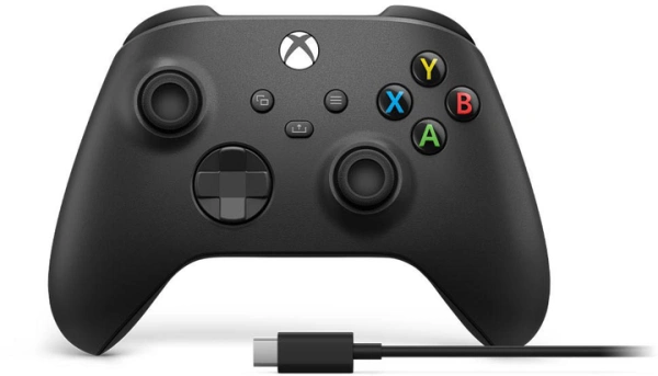 Джойстик (GamePad) Microsoft Xbox Series Carbon Black + USB-C Cable (1V8-00002) 889842657517 купить по самой низкой цене
