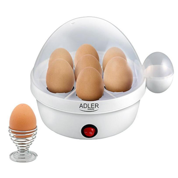 Яйцеварка Adler (AD 4459) 360Вт, макс. 7шт, белая купить по самой низкой цене