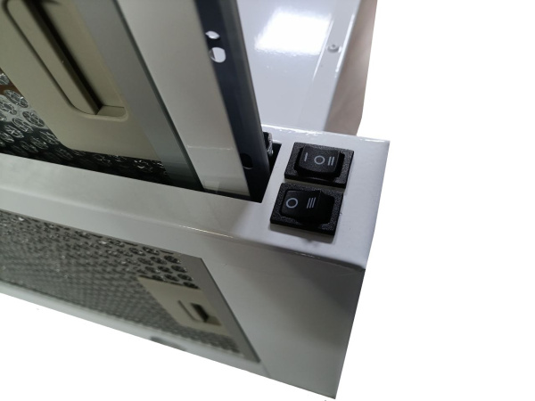 Вытяжка  телескопическаяSHIVAKI (HD460C WH  LUX white) 900 м3/ час, 335x600x365 купить по самой низкой цене