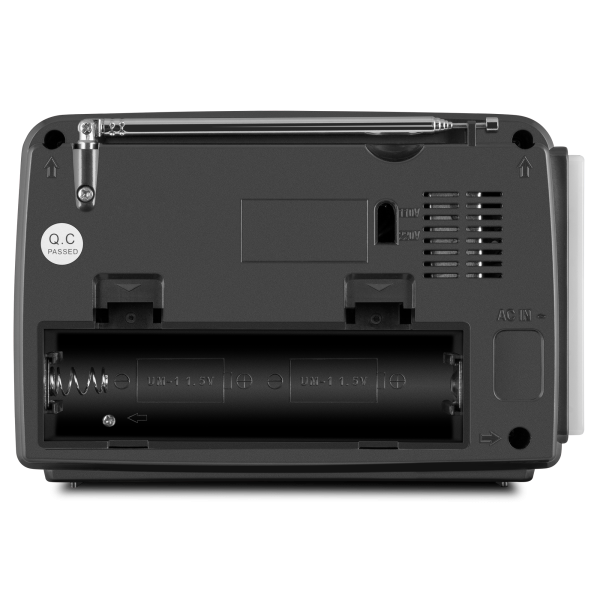 Радиоприемник SVEN SRP-150 GREY (FM/AM/SW, USB/mSD, Bluetooth, 3Вт, 150-20000Гц, аккум 1200mAh/USB-C DC 5V) купить по самой низкой цене