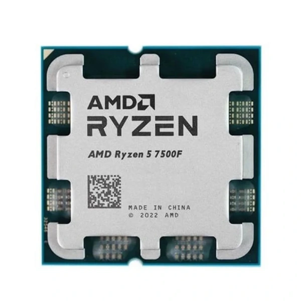 CPU AMD Ryzen 5 7500F TRAY + COOLER (100-100000597MPK) S-AM5, 3.7Ghz (5.0Ghz max), 6Mb+32Mb, 6Core, TDP 65Вт купить по самой низкой цене