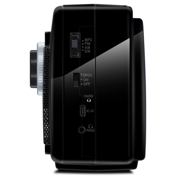 Радиоприемник SVEN SRP-155 BLACK (FM/AM/SW, USB/mSD, Bluetooth, 3Вт, 150-20000Гц, аккум 1200mAh/USB-C DC 5V) купить по самой низкой цене