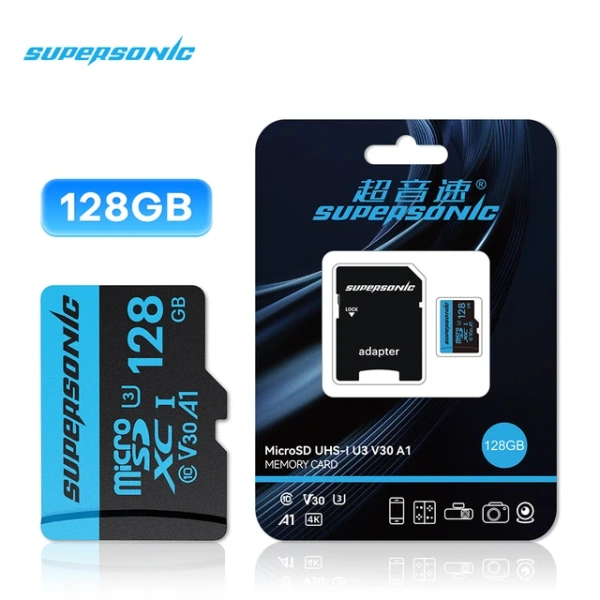 microSDXC CARD 128Gb Supersonic TF128G with SD adapter купить по самой низкой цене