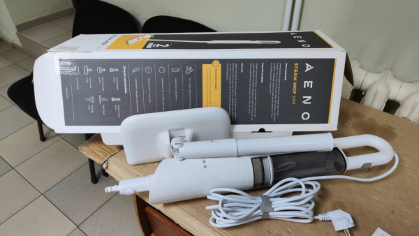 Швабра паровая AENO SM1 (ASM0001) 1000Вт, бак 0.38л, 3 бара, пар до 110°C, 2 режима пара Уценка! купить по самой низкой цене