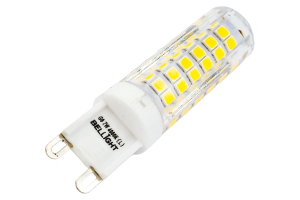 Лампа светодиодная BELLIGHT G9, 230V, 7Вт, 4000K, 600Lm, капсула купить по самой низкой цене