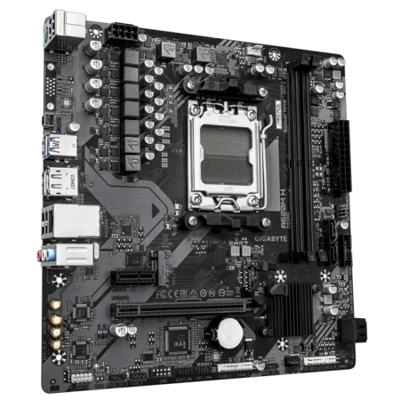 M/B S-AM5: GIGABYTE A620M H (Rev. 2.2) 2*DDR5 6400MT/s, 1*PCIEx16+1*PCIEx1, DP/HDMI, M.2, GLan купить по самой низкой цене
