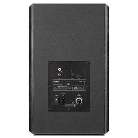 Акустика SVEN MC-50 2.0 (2x105W RMS, BT, Д/У, MDF, 27-27000Гц, 2*RCA/optical/HDMI (ARC)) black купить по самой низкой цене