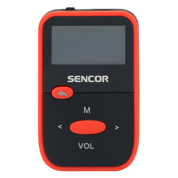 MP3-плеер 8Gb Sencor (SFP 4408RD) 1.1' ЖК, FM-радио, mUSB, MP3 / WMA, аккумул. 3.7В / 110мАч, запись в WAV купить по самой низкой цене