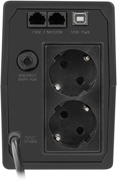 Блок UPS 650VA ARMAC HOME H/650F/LED/V2  LINE-INTERACTIVE 650VA 2xSCHUKO OUTLETS USB-B LED, 2xRJ-11/RJ-45 купить по самой низкой цене